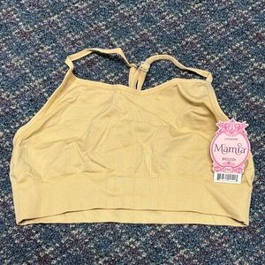 New Mamia Tan Bralette one size